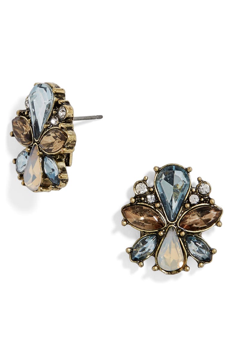BaubleBar Evanthia Crystal Stud Earrings, Main, color,