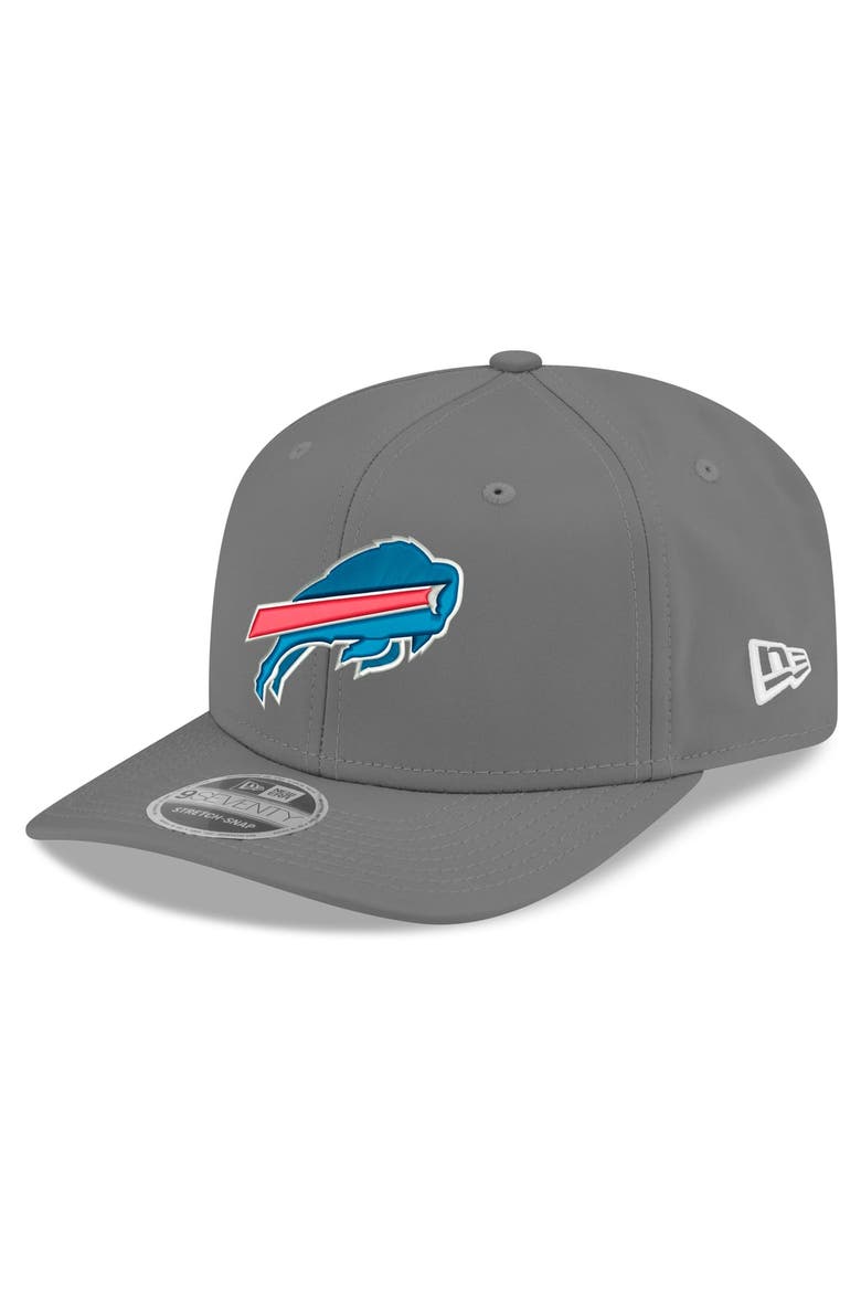Men's  New Era Gray Buffalo Bills Alternate 9SEVENTY Adjustable Hat, Main, color, Gray