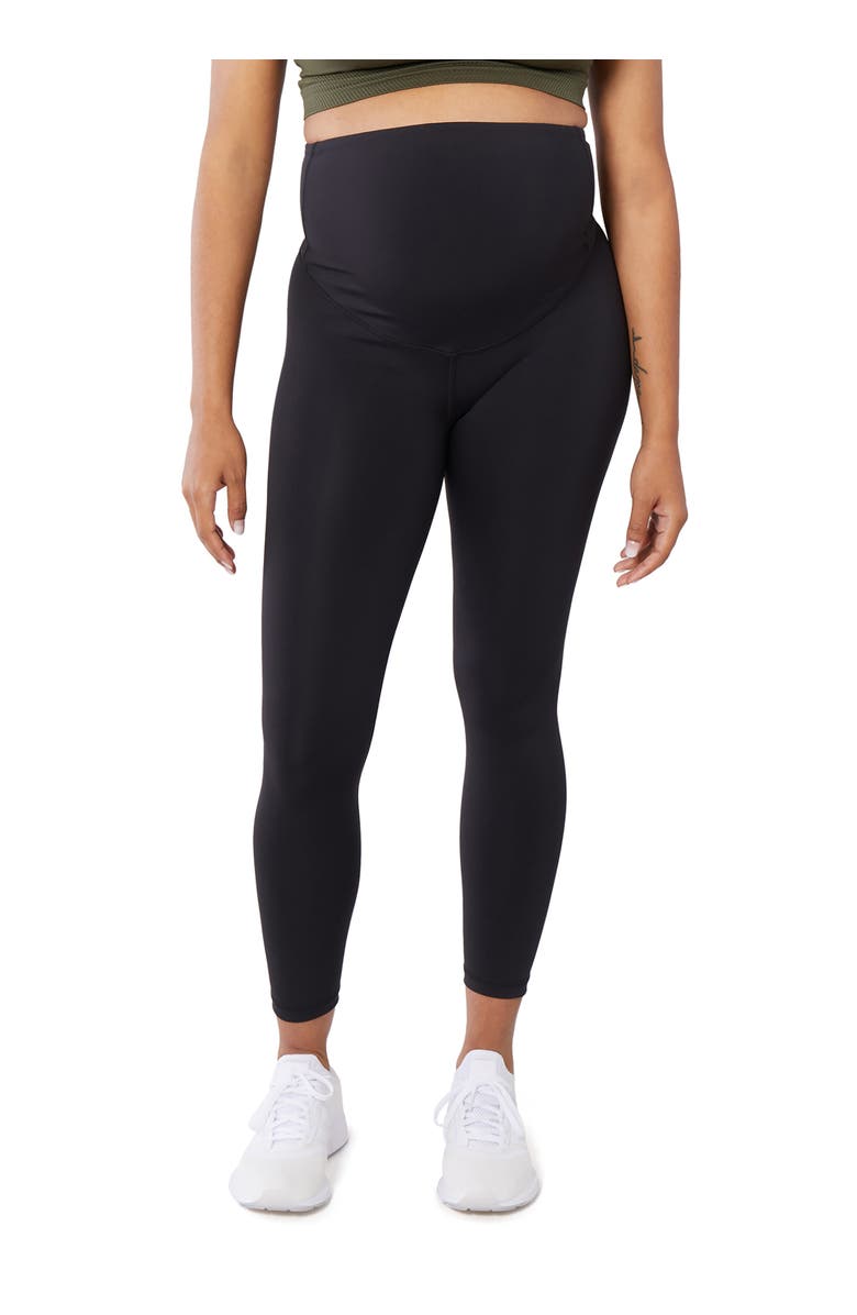 Ingrid & Isabel Maternity 7/8 Legging, Alternate, color, Black
