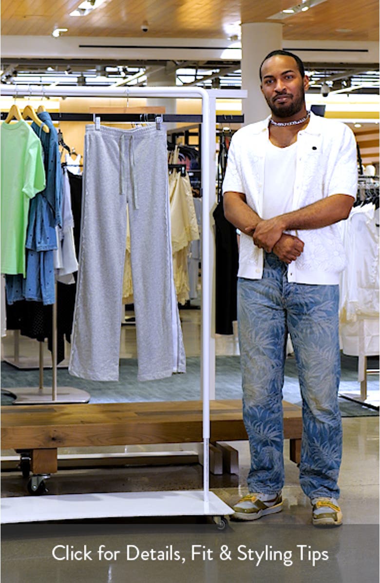 Kids' Lace Trim Sweatpants, sales video thumbnail