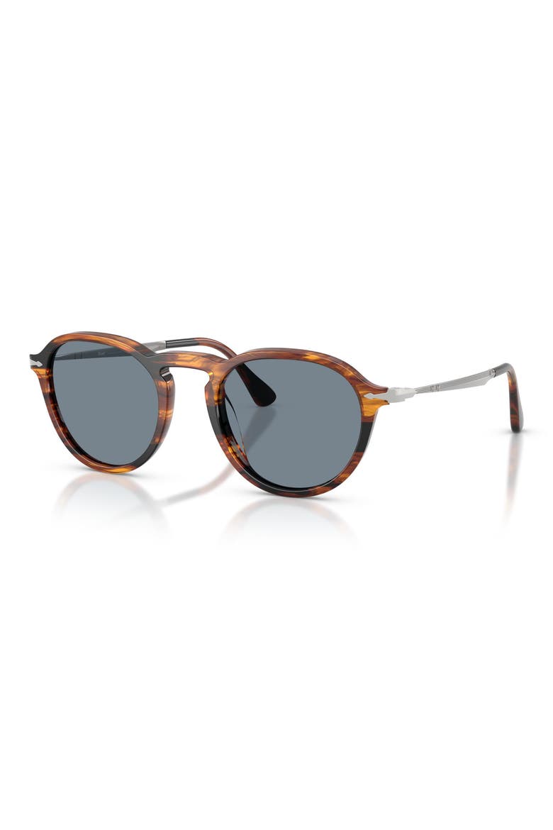 54mm Phantos Sunglasses, Alternate, color, STRIPED BLACK / BROWN