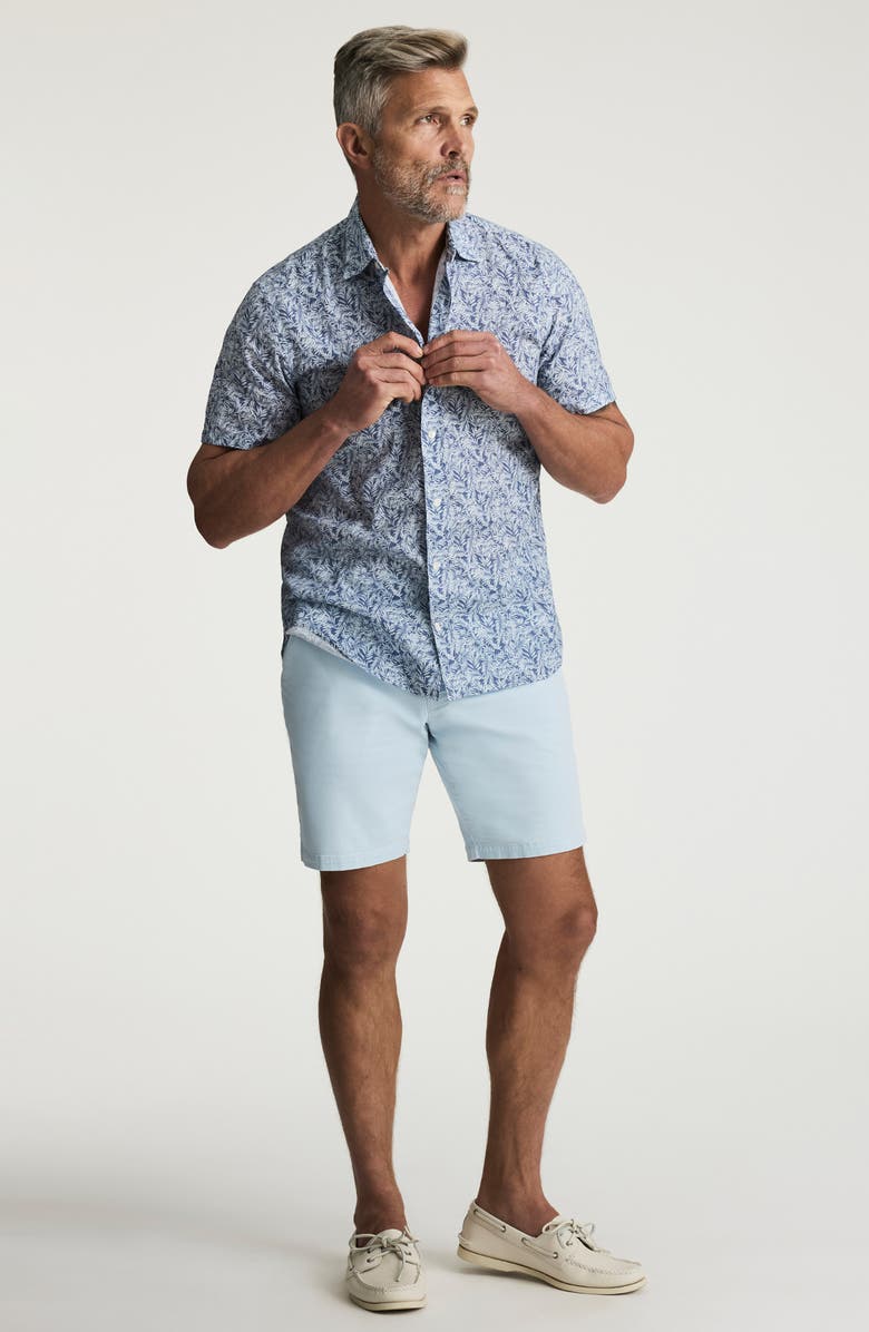 34 Heritage Arizona Slim Fit Flat Front Chino Shorts, Alternate, color, Breeze Twill