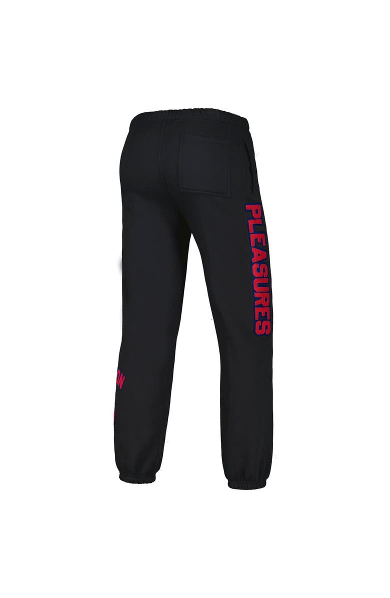 PLEASURES Men's PLEASURES Black Boston Red Sox Opening Day Sweatpants, Alternate, color, Black