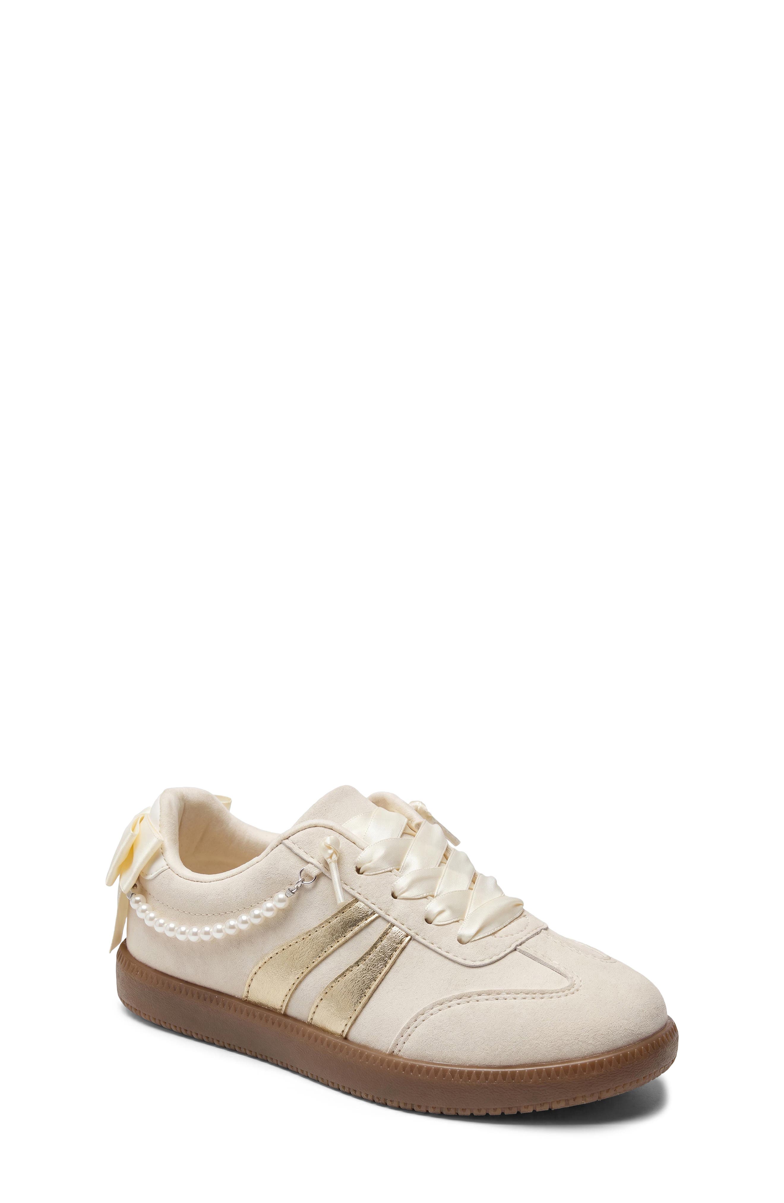 JELLYPOP Kids' Brietta Sneaker, Main, color, Cream