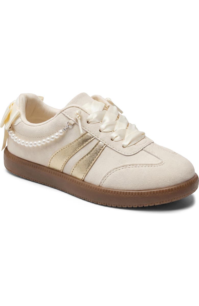 JELLYPOP Kids' Brietta Sneaker, Main, color, Cream