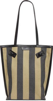 Proenza Schouler North/South Days Stripe Canvas Tote