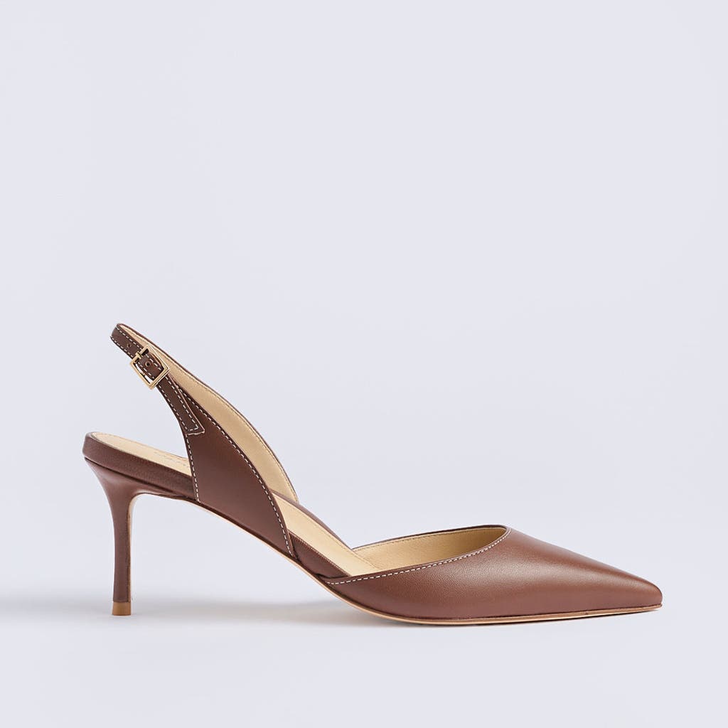 MARION PARKE Classic Slingback 70 Nappa in Brown  product