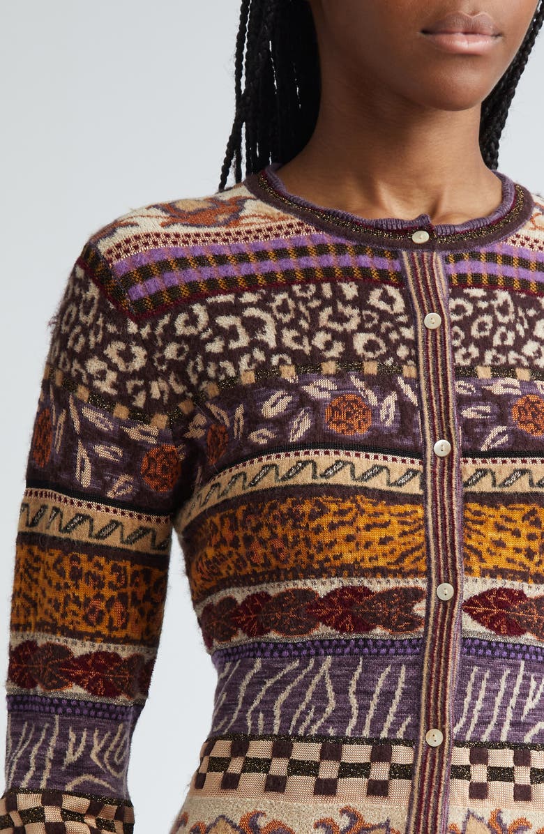 Ulla Johnson Liza Stripe Cardigan, Alternate, color,