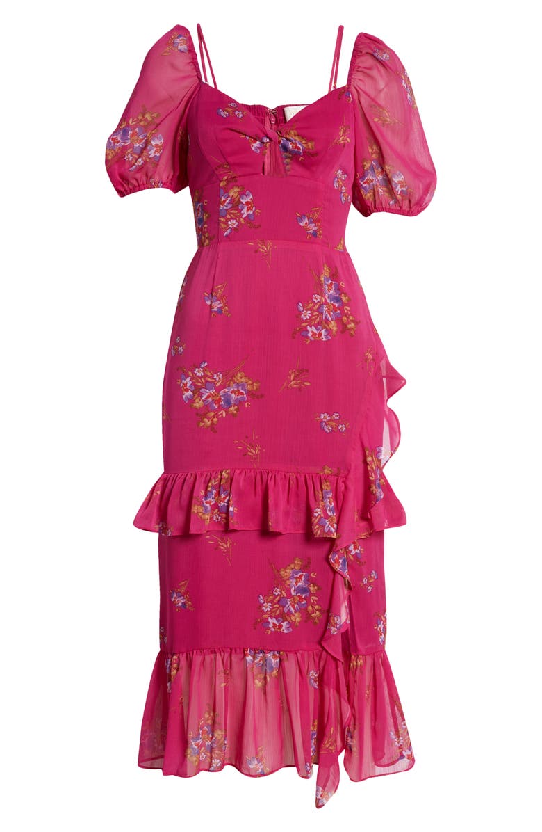 WAYF The Delilah Midi Dress, Alternate, color, 