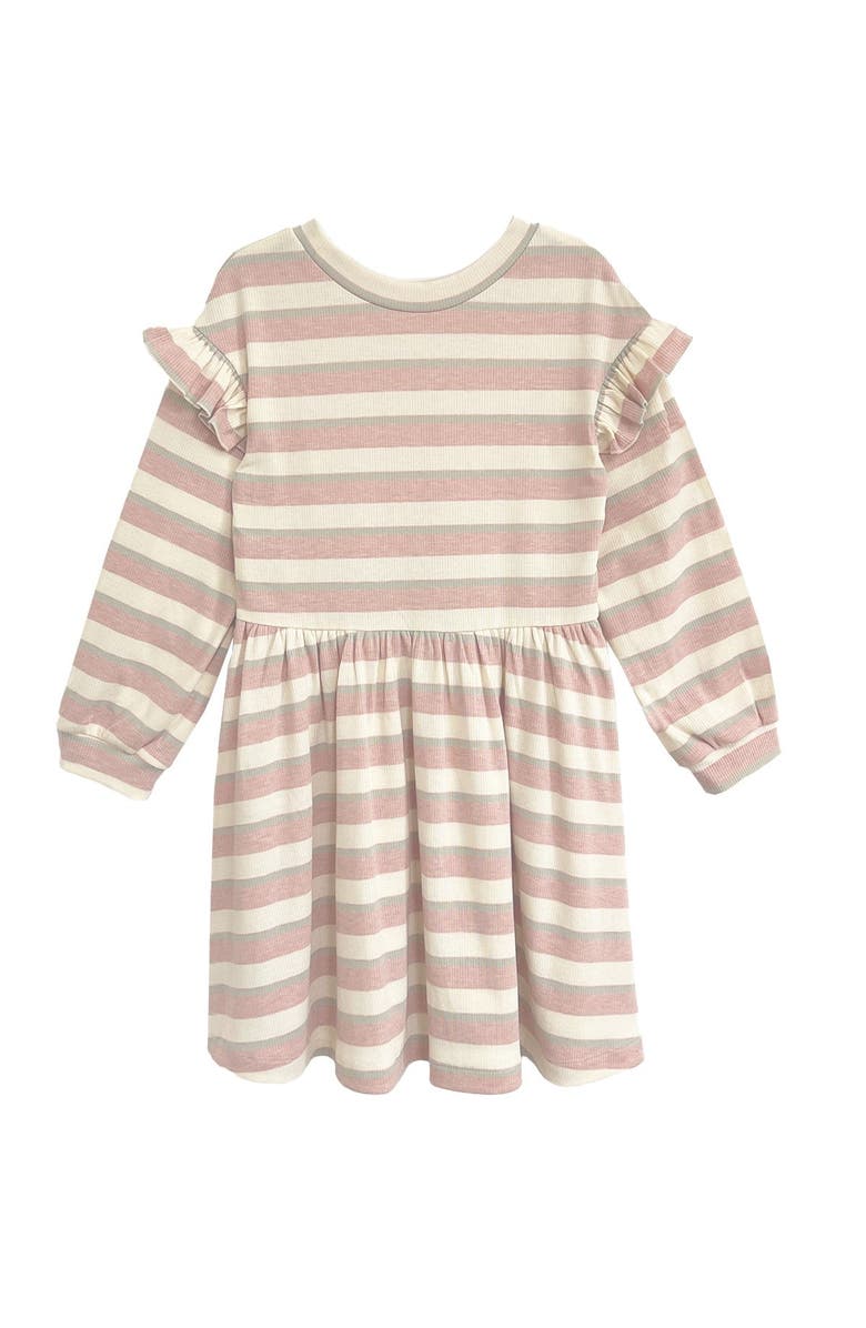 Mabel + Honey Candy Stripe Dress, Alternate, color, Pink