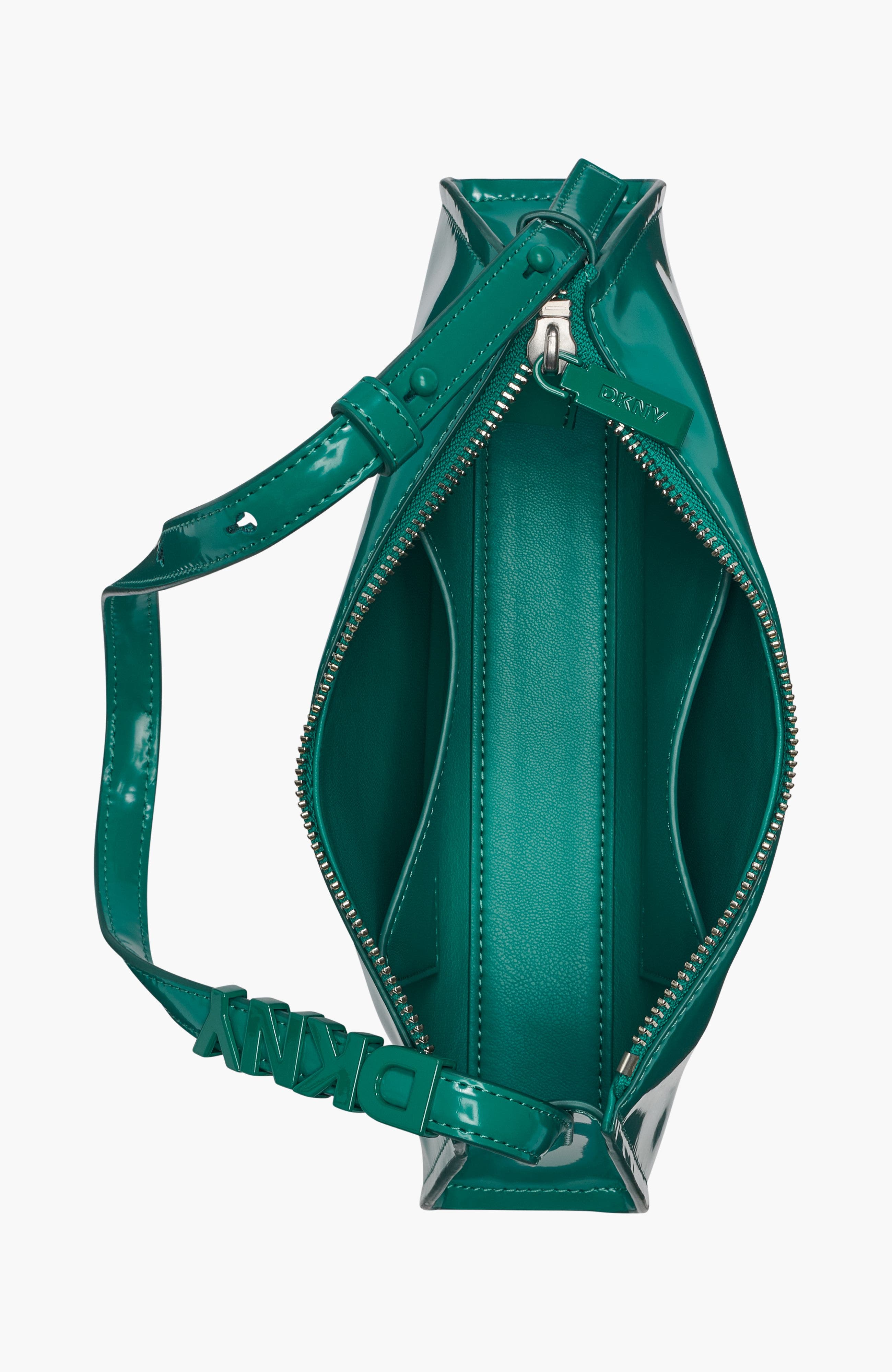 Avril Top-Zip Shoulder Bag, Alternate, color, Park Green