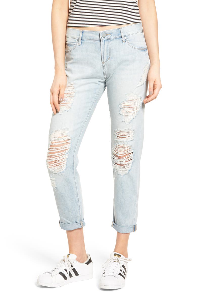 Janis Boyfriend Jeans, Main, color, FENWICK