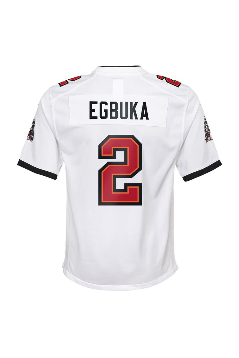 Youth Nike Emeka Egbuka White Tampa Bay Buccaneers White Game Jersey, Alternate, color, White