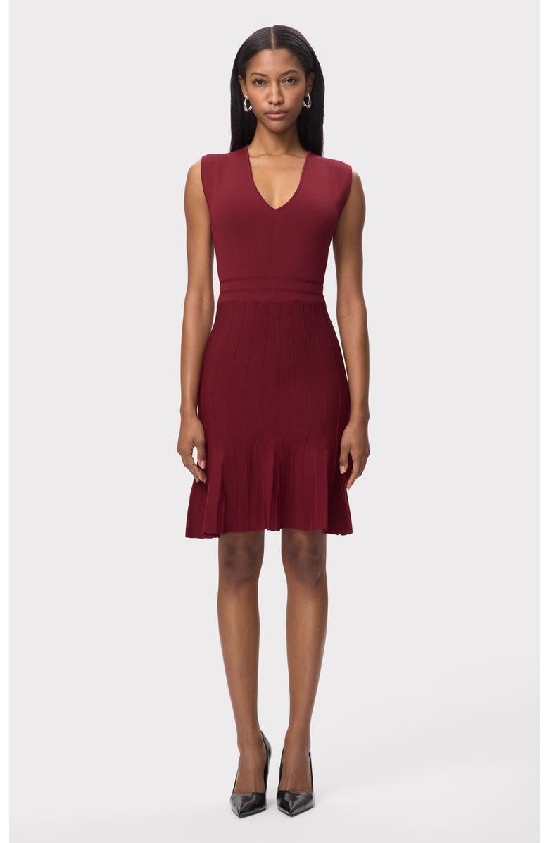Herve Leger The Azalea Dress, Alternate, color, Redrock