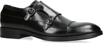 Hunter Cap Toe Double Monk Strap Shoe