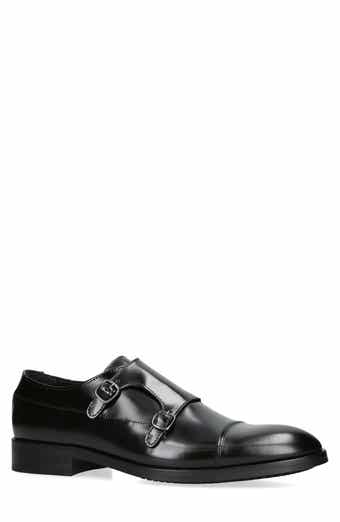 Kurt Geiger London Hunter Cap Toe Double Monk Strap Shoe