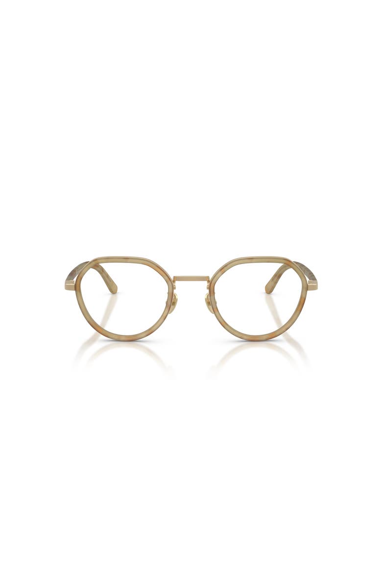47mm Round optical glasses, Alternate, color, Tortoise