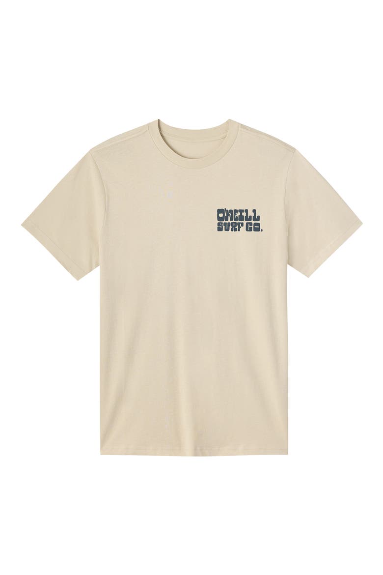 Kids' De La Cruzer Cotton T-Shirt, Main, color, LIGHT KHAKI