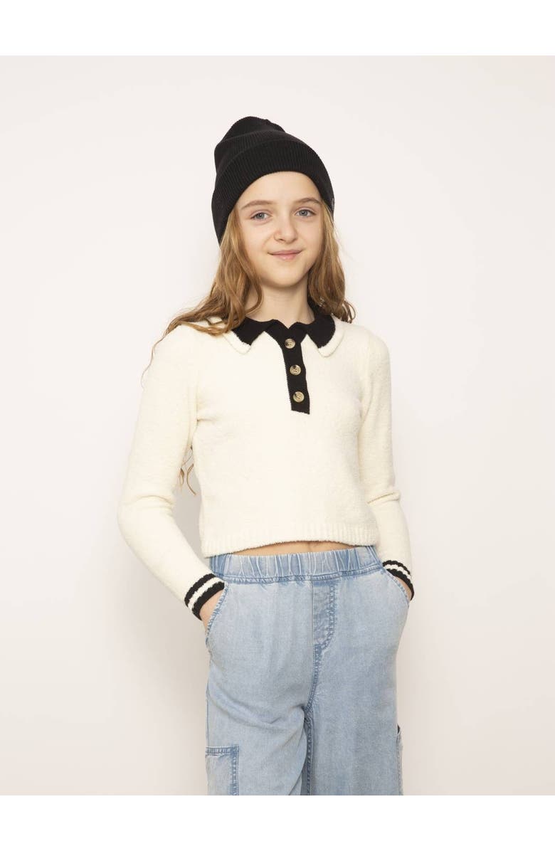 Central Park West Bianca Terrycloth Polo, Main, color, 