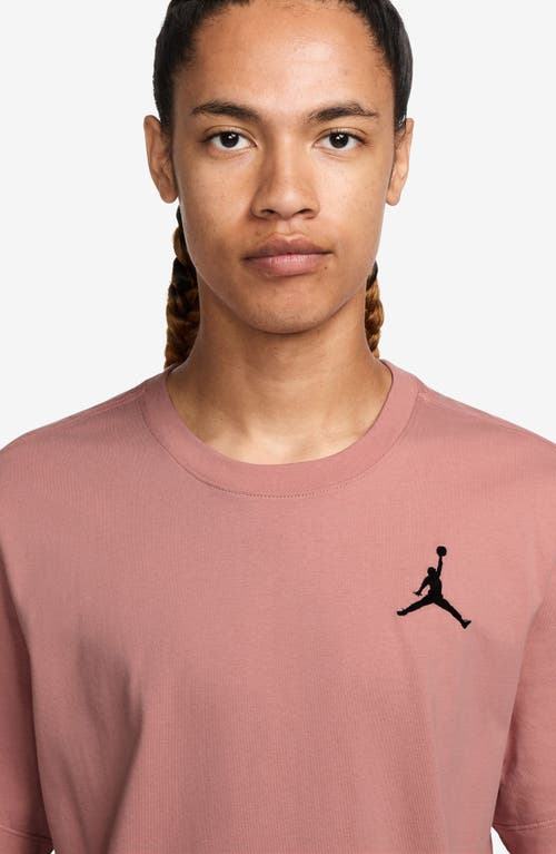 Jordan Jumpman Embroidered T-shirt In Pink