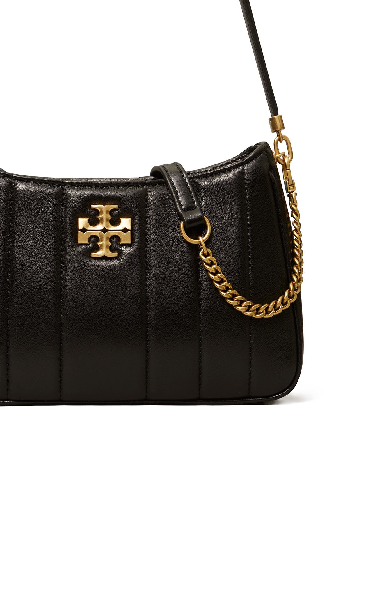 Tory Burch Kira Mini Quilted Leather Satchel, Alternate, color, 