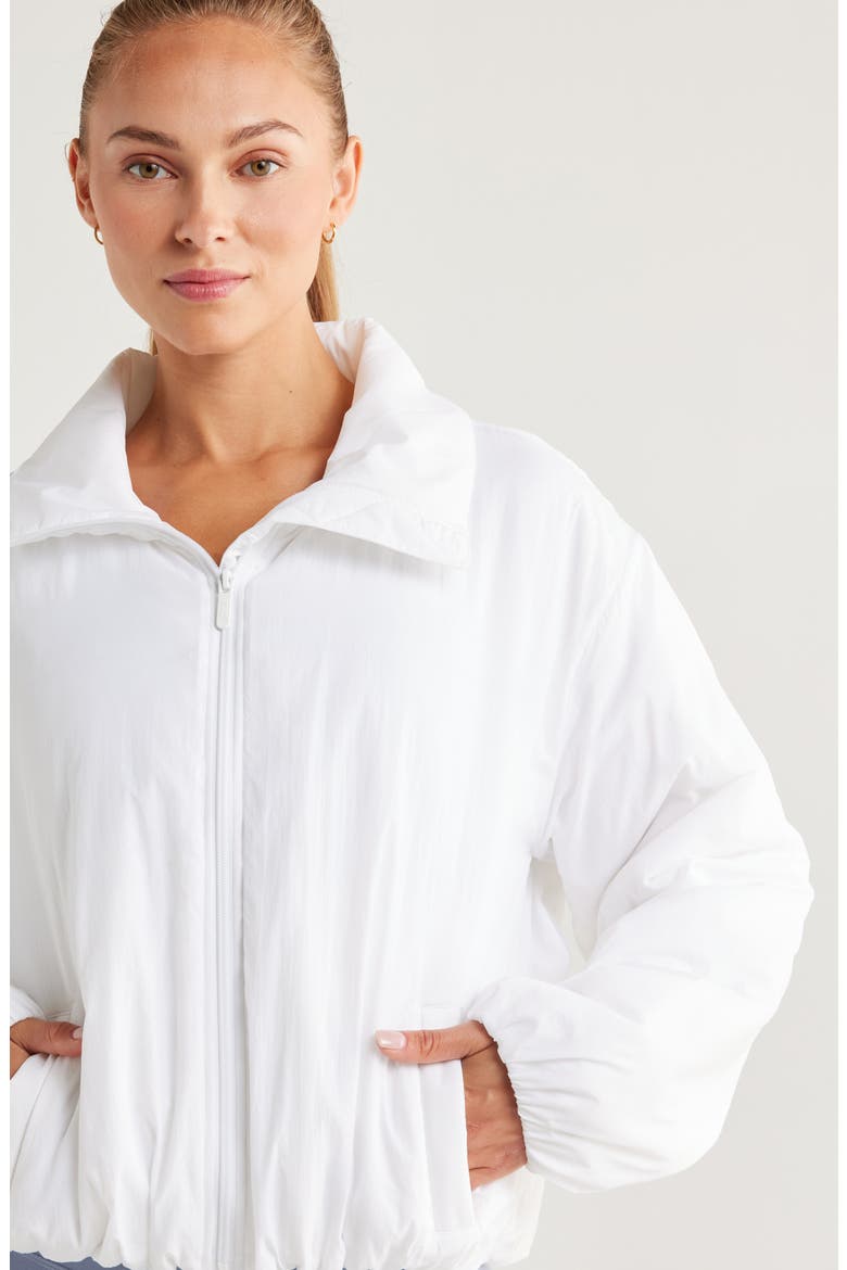 Elevate Insulated Jacket, Alternate, color, WHITE
