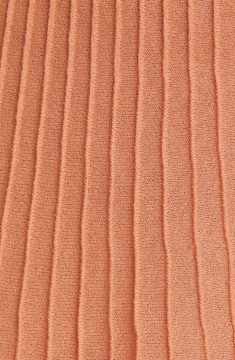 Rebecca Taylor Textured Cotton Blend Midi Skirt, Alternate, color,