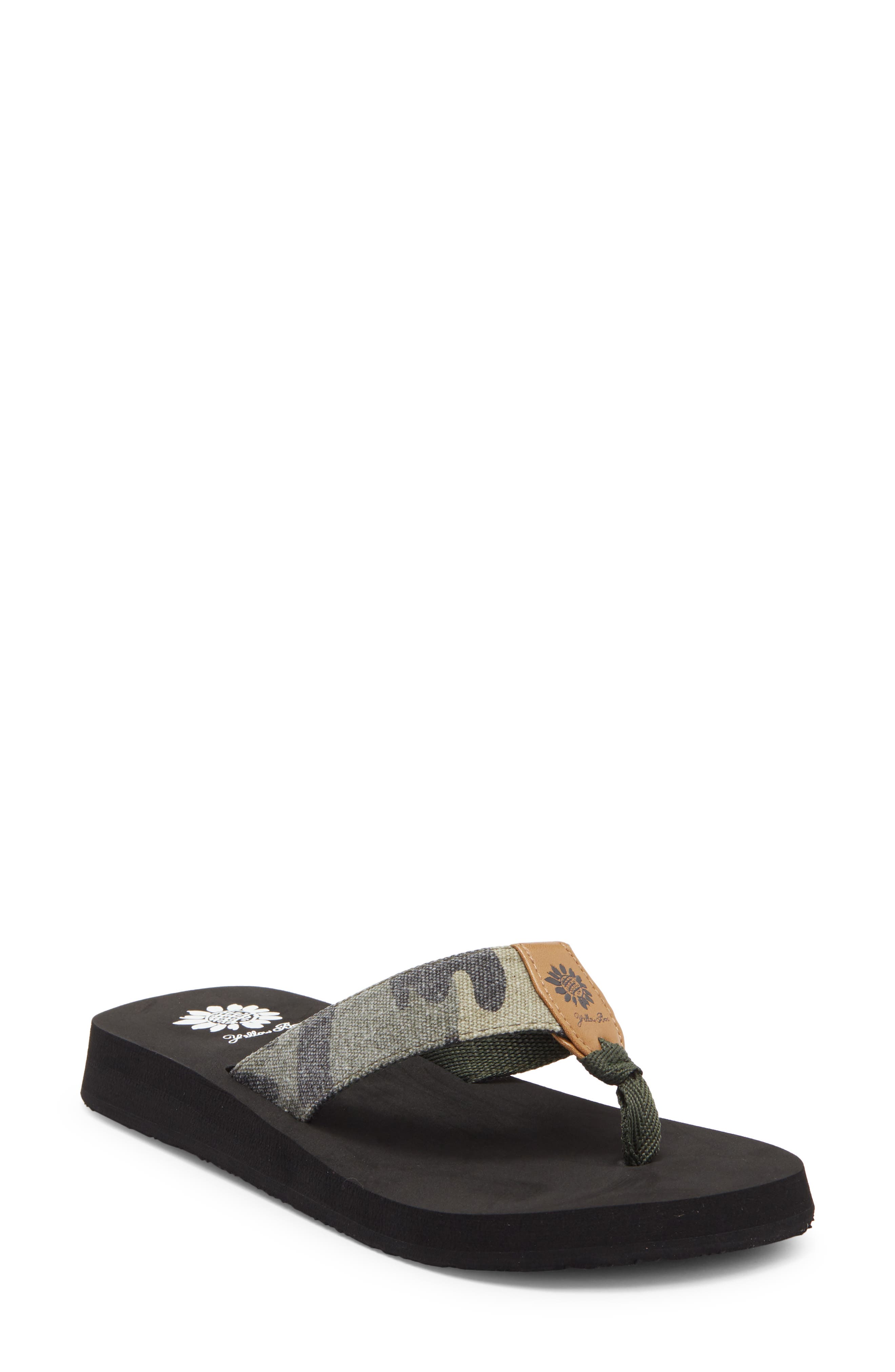 Yellow Box Premium Finwick Flip Flop, Main, color, Camo