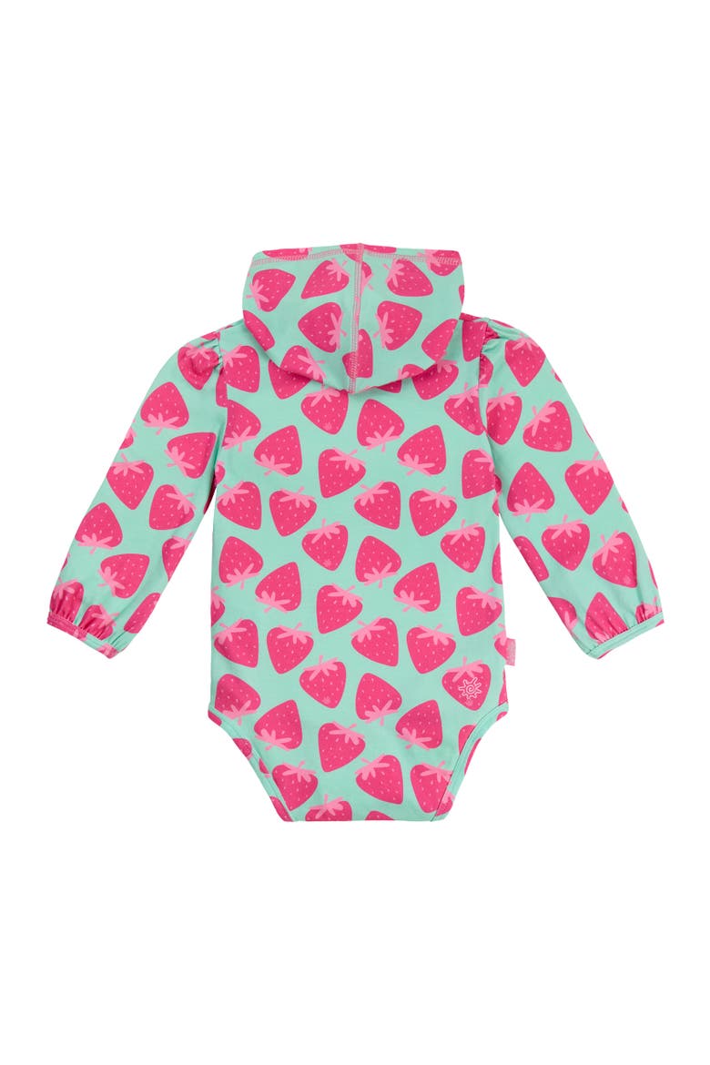 Hooded Sunzie, Alternate, color, Berry Cute