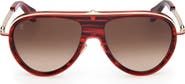 Christian Louboutin Greggo 61mm Pilot Sunglasses