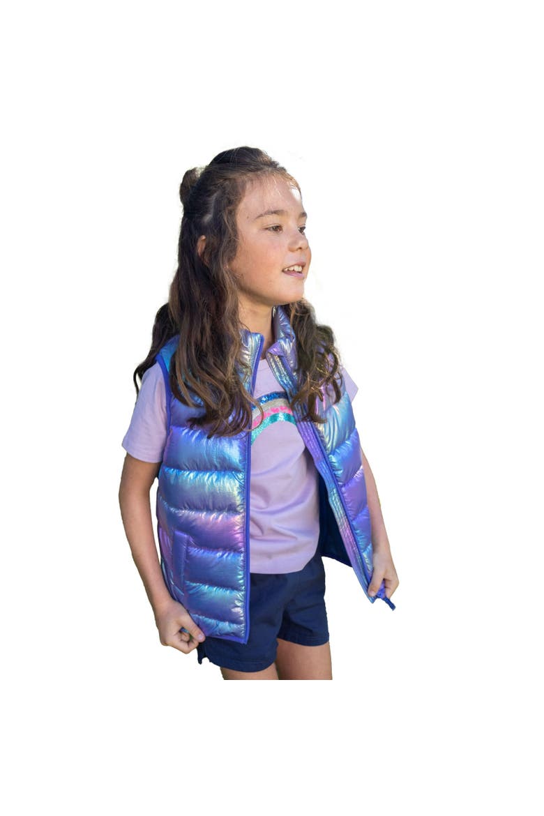 Childrens/Kids Rocko Plain Padded Vest, Alternate, color, Blue