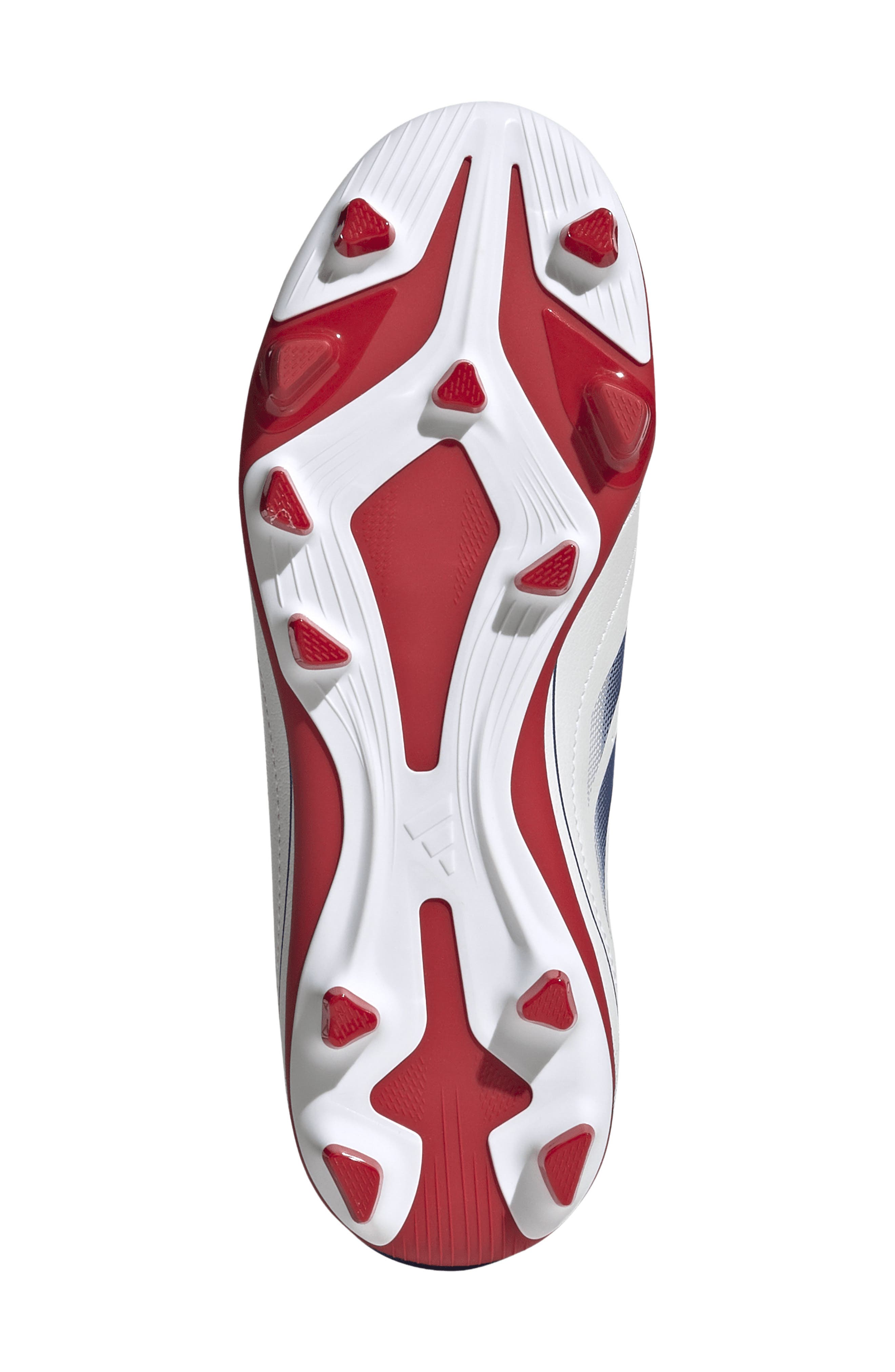 adidas Kids' Goletto IX Soccer Cleat, Alternate, color, White/ Royal Blue/ Scarlet