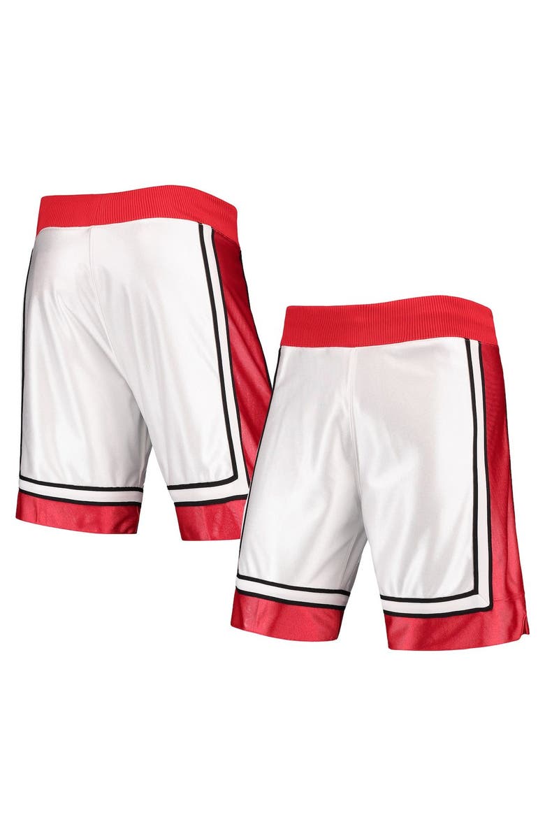 Mitchell & Ness Men's Mitchell & Ness 1989-90 Men's Basketball White UNLV Rebels Authentic Throwback College Shorts, Main, color, White
