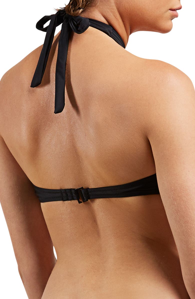 Volcom Simply Solid Bandeau Bikini Top, Alternate, color,