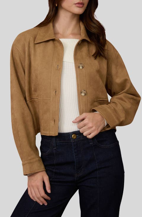 Faux Suede Jacket