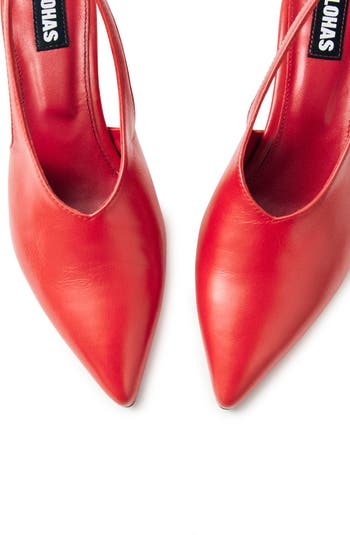 ALOHAS Eros Slingback Pointed Toe Kitten Heel Pump (Women