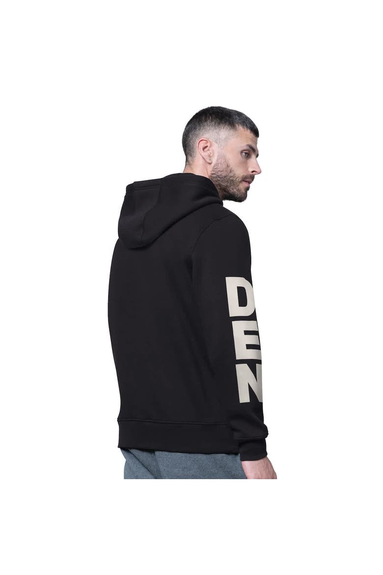 Men's Starter Black Denver Broncos Handoff Fleece Hoodie Sweatshirt, Alternate, color, Black