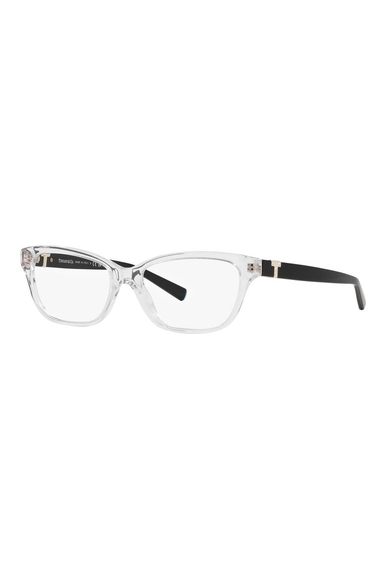 54mm Pillow Optical Glasses, Alternate, color, CRYSTAL