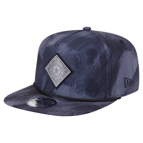Men's New Era Navy Houston Astros Printed Golfer Snapback Hat