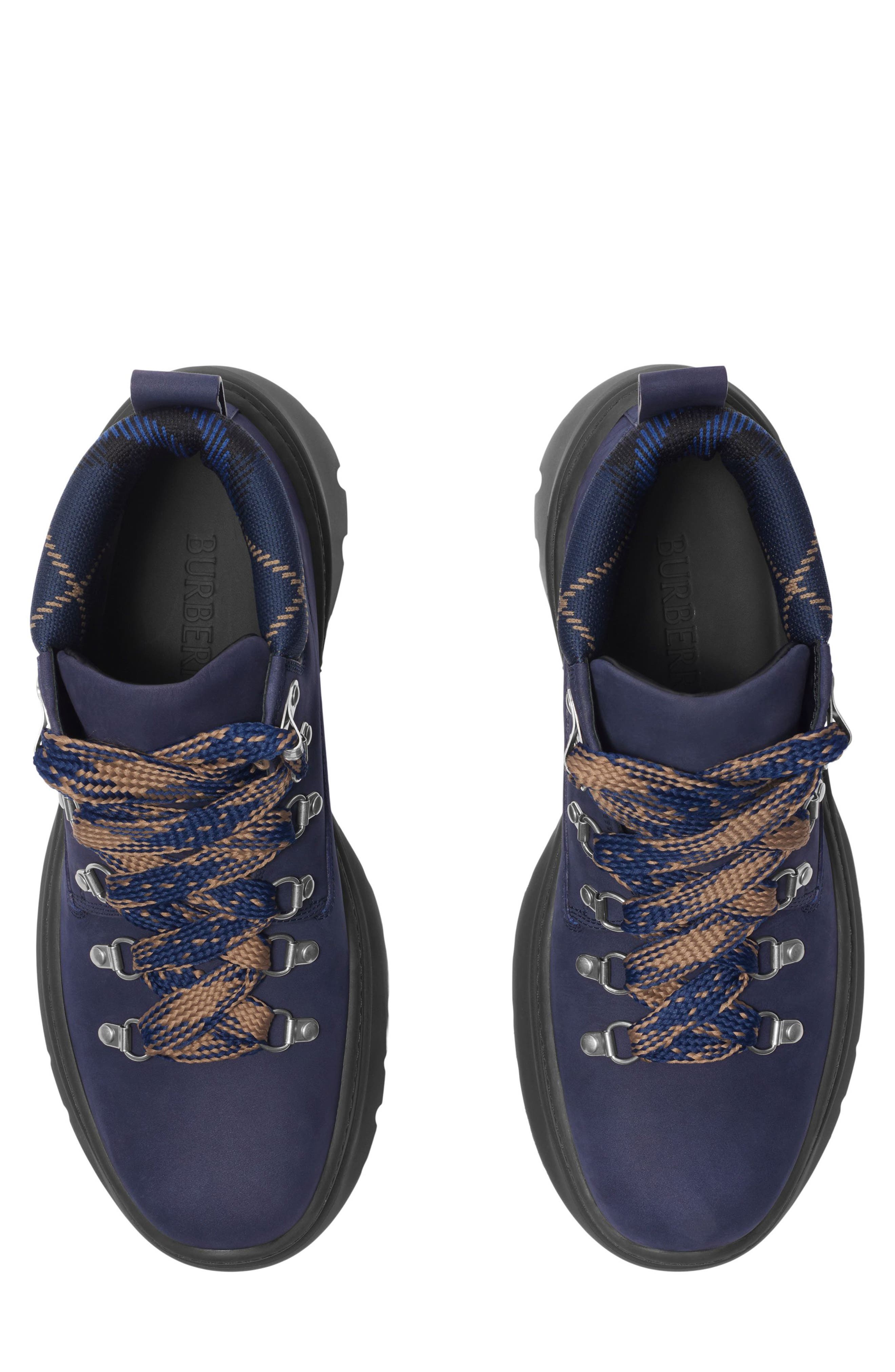 Burberry Scoot Hiking Boot, Alternate, color, River