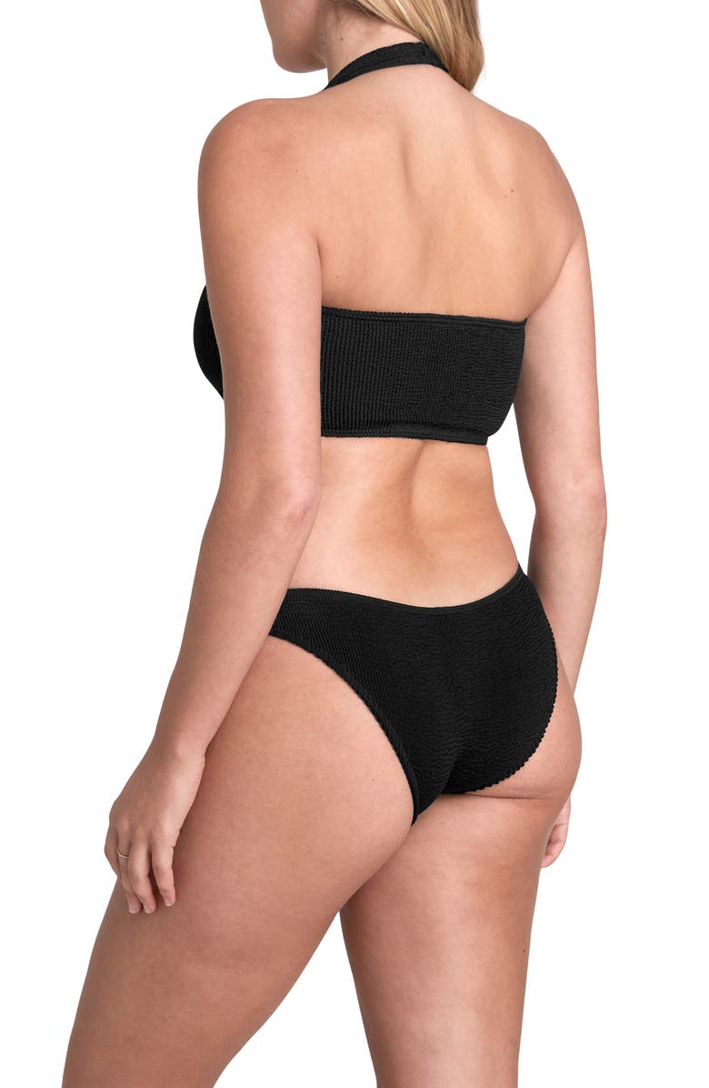 bond-eye The Sign Hipster Bikini Bottoms, Alternate, color, Black