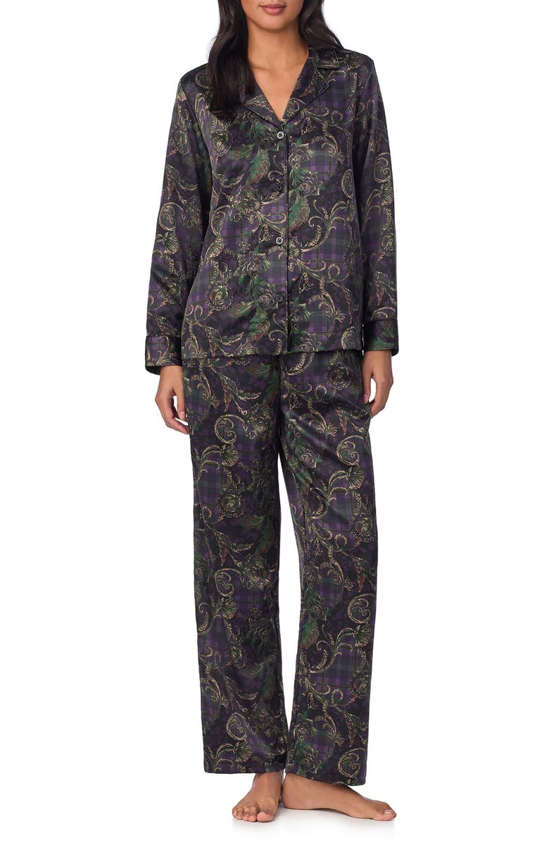 Lauren Ralph Lauren Long Sleeve Pajamas, Main, color,