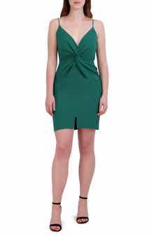 Julia Jordan Twist Front Sheath Dress
