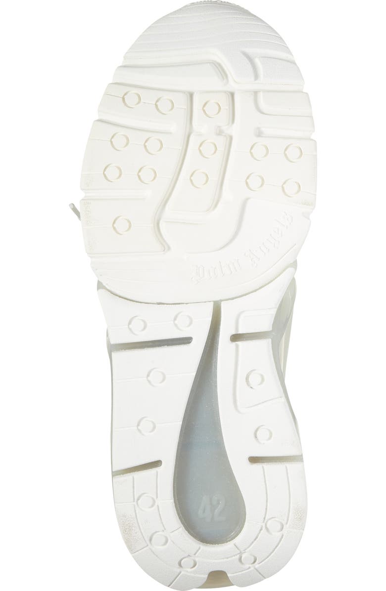 Palm Angels Racing Palm Web Sneaker, Alternate, color, White