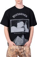 PLEASURES Elevation Heavyweight Cotton Graphic T-Shirt