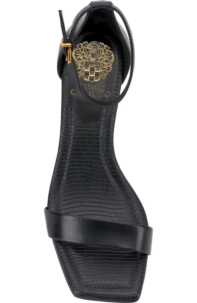 Vince Camuto Vinkely Square Toe Kitten Heel Sandal, Alternate, color,