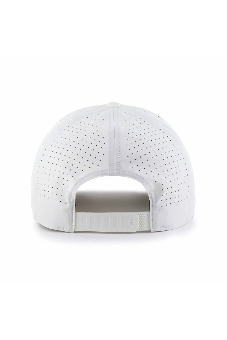 Men's '47  White Seattle Mariners Forward Vault Hitch Adjustable Hat, Alternate, color, White