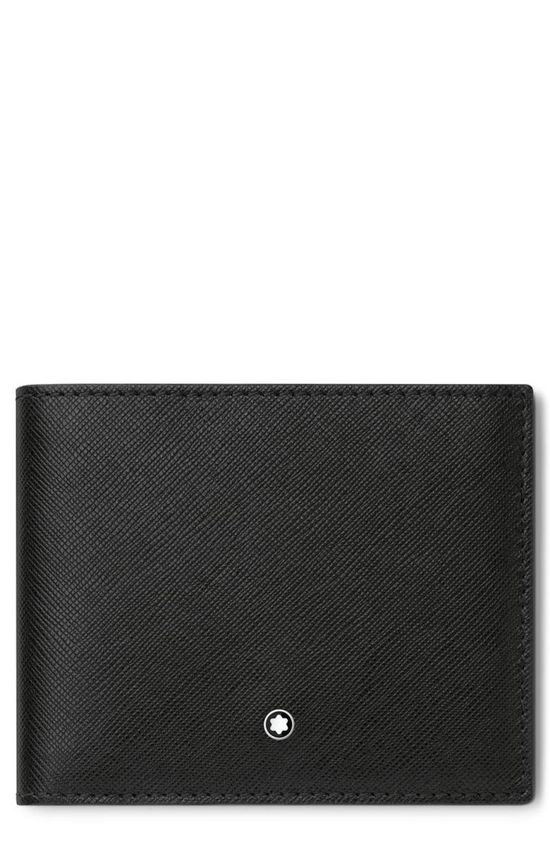 Montblanc Sartorial Leather Bifold Wallet, Main, color, 