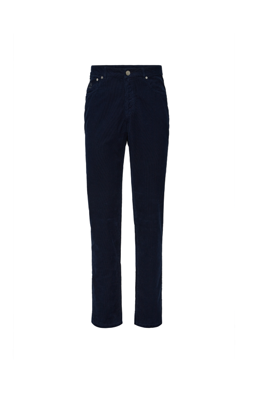 Brunello Cucinelli Logo-patch Straight-leg Trousers In Black