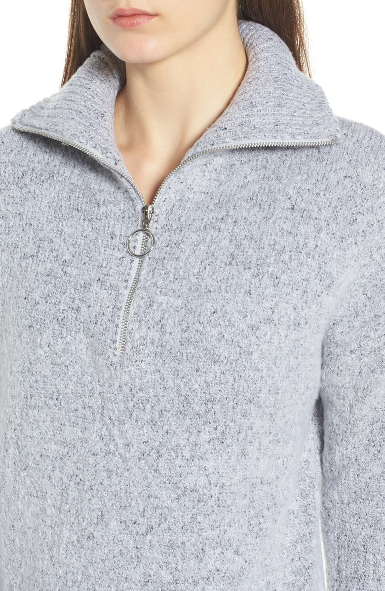 Love By Design Quarter Zip Sweater, Alternate, color,